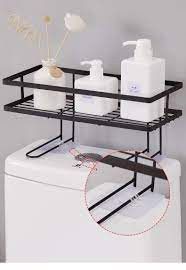 Kệ Sắt Để Đồ Gọn Đẹp Trên Bồn Cầu